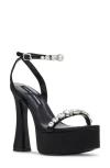 JESSICA RICH BY STEVE MADDEN ZOEY ANKLE STRAP PLATFORM SANDAL