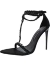 JESSICA RICH LUXE SANDAL WOMENS LEATHER STRAPPY HEELS