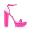 Jessica Rich Platform Sandal In Pink