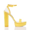 Jessica Rich Platform Sandal In Yellow