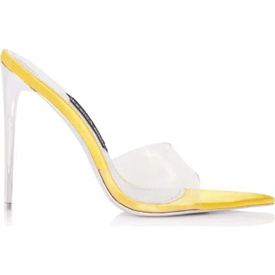 Jessica Rich Racy Mule In Yellow