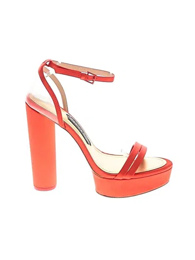 Pre-owned Jessica Rich Sandals In Red