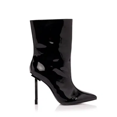 JESSICA RICH WOMEN'S MOLDED STILETTO HEEL BOOTIE IN NOIR