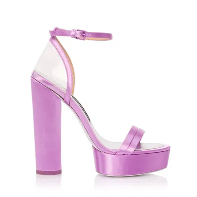 Jessica Rich Women's Platform Sandal In Lavender In Purple