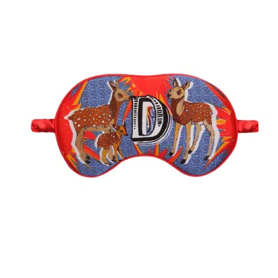 Jessica Russell Flint D For Deer - Silk Eye Mask