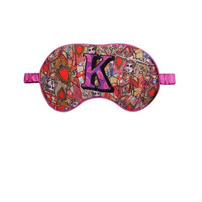 Jessica Russell Flint K For King - Silk Eye Mask