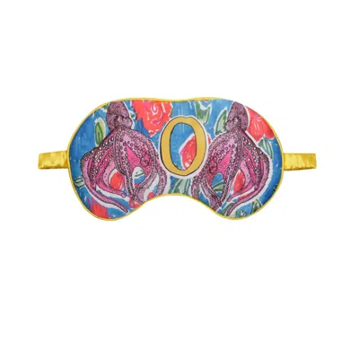 Jessica Russell Flint O For Octopus - Silk Eye Mask