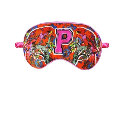 Jessica Russell Flint P For Parrots - Silk Eye Mask