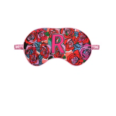 Jessica Russell Flint R For Roses - Silk Eye Mask