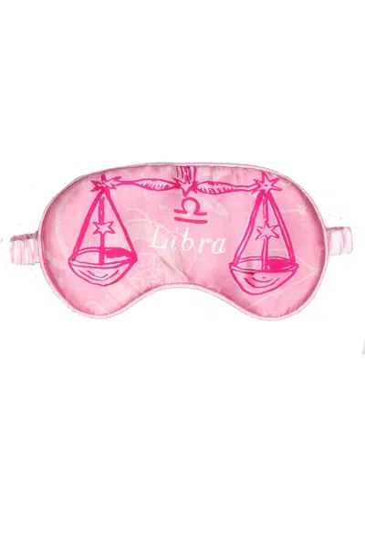 Jessica Russell Flint Silk Eye Mask Libra