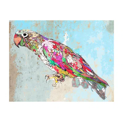 Jessica Russell Flint The Tropical Parrot Signed Limited Edition Print In Animal Print