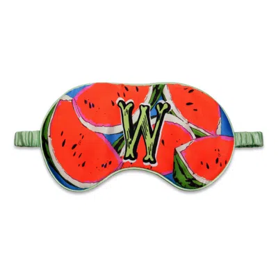 Jessica Russell Flint W For Watermelon - Silk Eye Mask