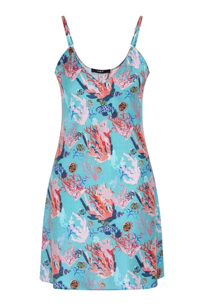 Jessica Russell Flint Women's Green Short Slip - Underwater Coral