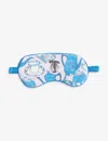 Jessica Russell Womens Multi-coloured T For Teapot Patterned Silk Sleep Mask In Multi-coloured