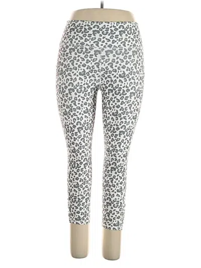 Pre-owned Jessica Simpson Active Pants In White