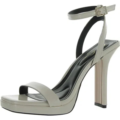 Jessica Simpson Adonia Womens Iridescent Heels In White