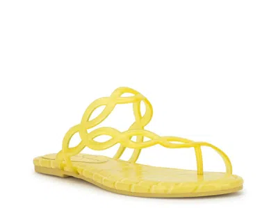 Jessica Simpson Aloni Jelly Sandal In Yellow