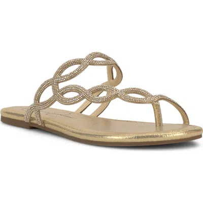 Jessica Simpson Aloni Slide Sandal In Neutral