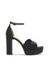 Jessica Simpson Anissia Ankle Strap Platform Pump In Black