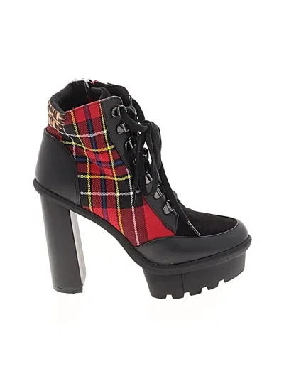 Pre-owned Jessica Simpson Ankle Boots In Black