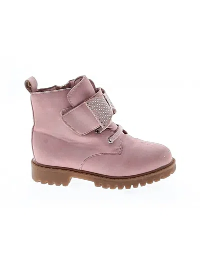 Pre-owned Jessica Simpson Kids' Ankle Boots In Pink