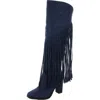 Jessica Simpson Asire Womens Cowboy, Western Boots In Blue