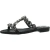 Jessica Simpson Avimma Womens Silhouette Embellished Slide Sandals In Multi