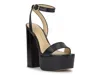 Jessica Simpson Axtyn Ankle Strap Platform Sandal In Black