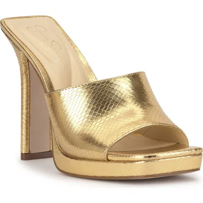 Jessica Simpson Azelica Platform Slide Sandal