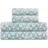 Jessica Simpson Aziza 4-piece Bath Essentials Set In Blue