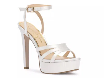 Jessica Simpson Balina Platform Sandal In White