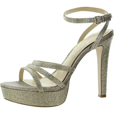 Jessica Simpson Balina Womens Heels In Gold