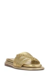 Jessica Simpson Belarina Slide Sandal In Gold