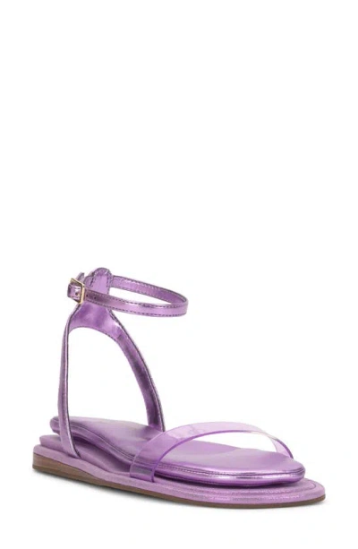 Jessica Simpson Betania Ankle Strap Sandal In Pale Purple