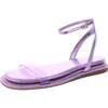 Jessica Simpson Betania Womens Flat Open Toe Ankle Strap In Multi