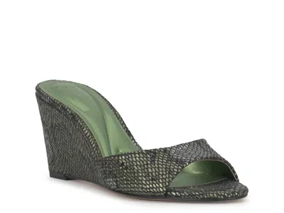 Jessica Simpson Bolir Wedge Sandal In Green