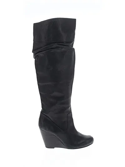 Pre-owned Jessica Simpson Boots In Black