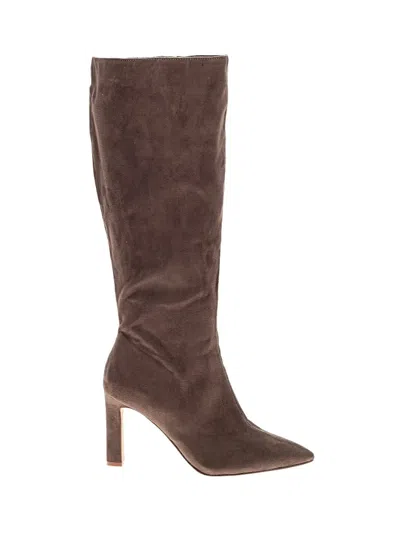 Pre-owned Jessica Simpson Boots In Brown