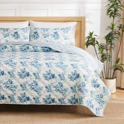 Jessica Simpson Braelyn Quilt Sets In Blue