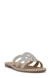 Jessica Simpson Bria 2 Slide Sandal In Silver