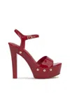 Jessica Simpson Calenta Ankle Strap Platform Sandal In Multi