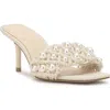 Jessica Simpson Cameleah 2 Beaded Sandal In Cream Rope