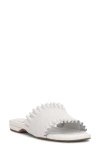 Jessica Simpson Camessa Slide Sandal In Bright White