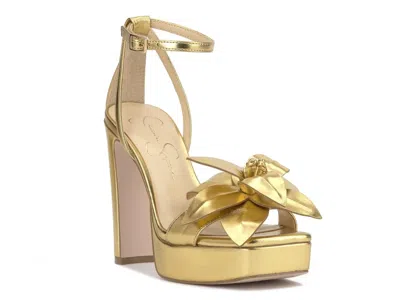 Jessica Simpson Camise Platform Sandal In Gold