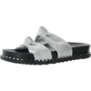 Jessica Simpson Caralyna 2 Womens Leopard Print Embellished Slide Sandals