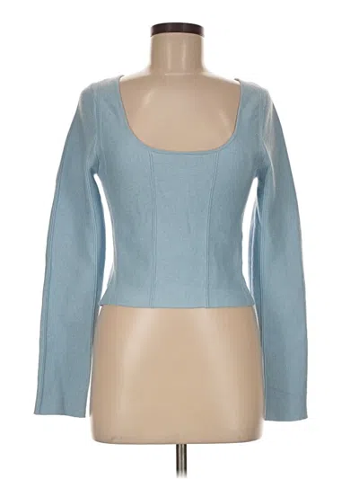 Pre-owned Jessica Simpson Cardigan Sweater In Blue