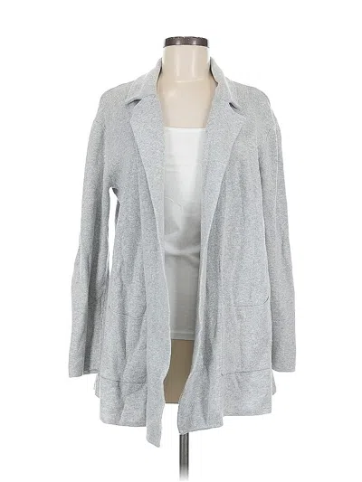 Pre-owned Jessica Simpson Cardigan Sweater In Gray
