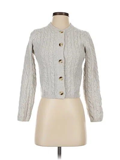 Pre-owned Jessica Simpson Cardigan Sweater In Gray
