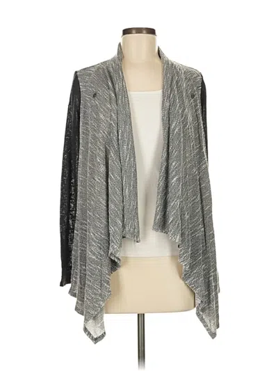 Pre-owned Jessica Simpson Cardigan Sweater In Gray