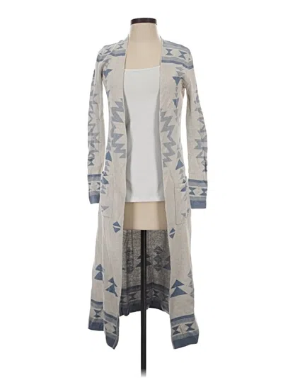 Pre-owned Jessica Simpson Cardigan Sweater In Gray